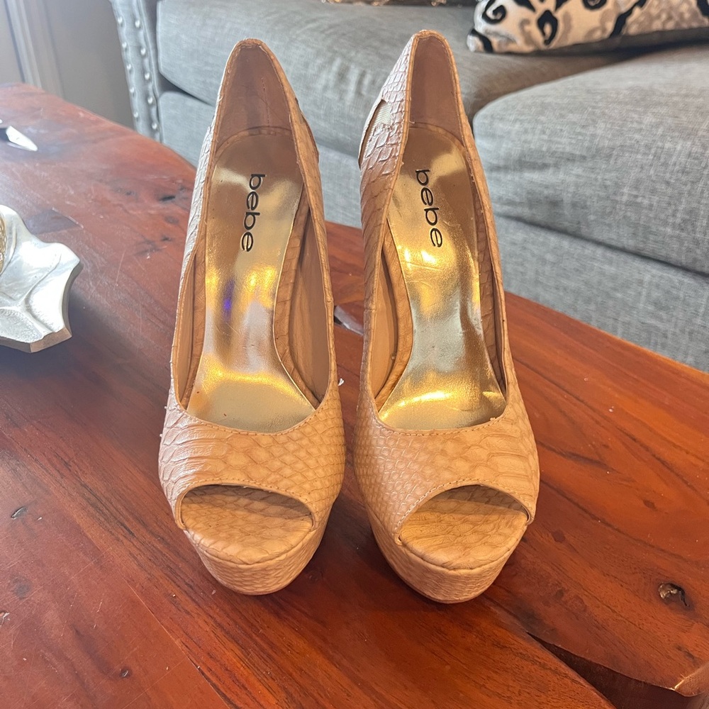 SOLD! Bebe heels!